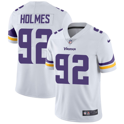Minnesota Vikings 92 Limited Jalyn Holmes White Nike NFL Road Men Jersey Vapor Untouchable